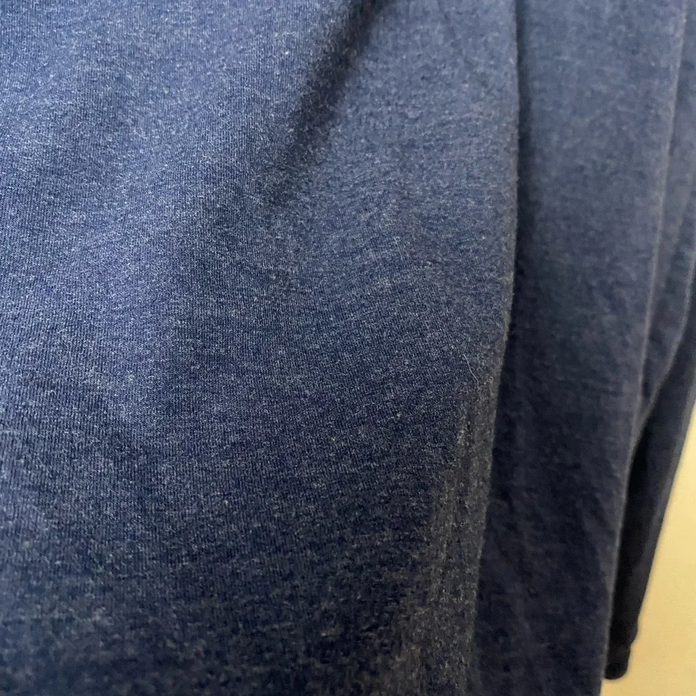 NIKE Dri-Fit quarter zip navy long sleeve pop over collared jacket size Small